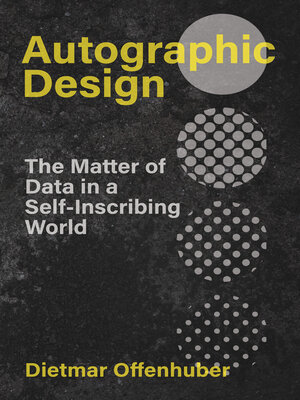 cover image of Autographic Design